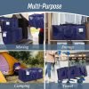Fygrip 6-Pack Extra Heavy Duty Large Moving Bags | 23-Gallon Storage Totes with Strong Zippers & Comfortable Handles