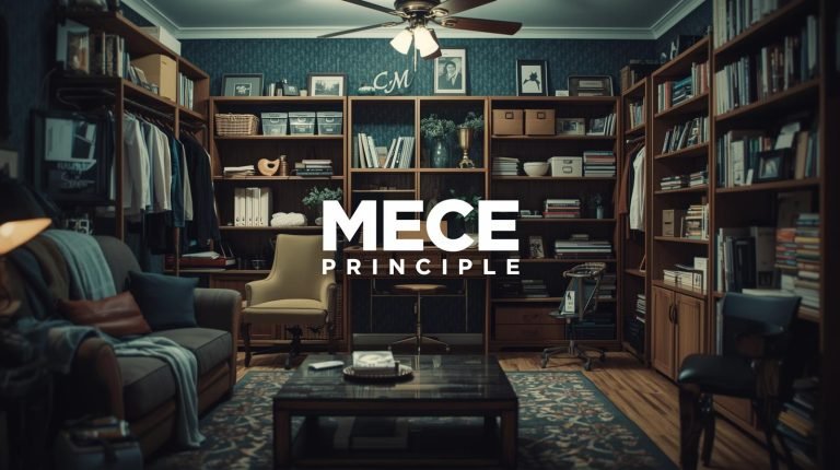 MECE principle for decision-making category without overlap in decluttering