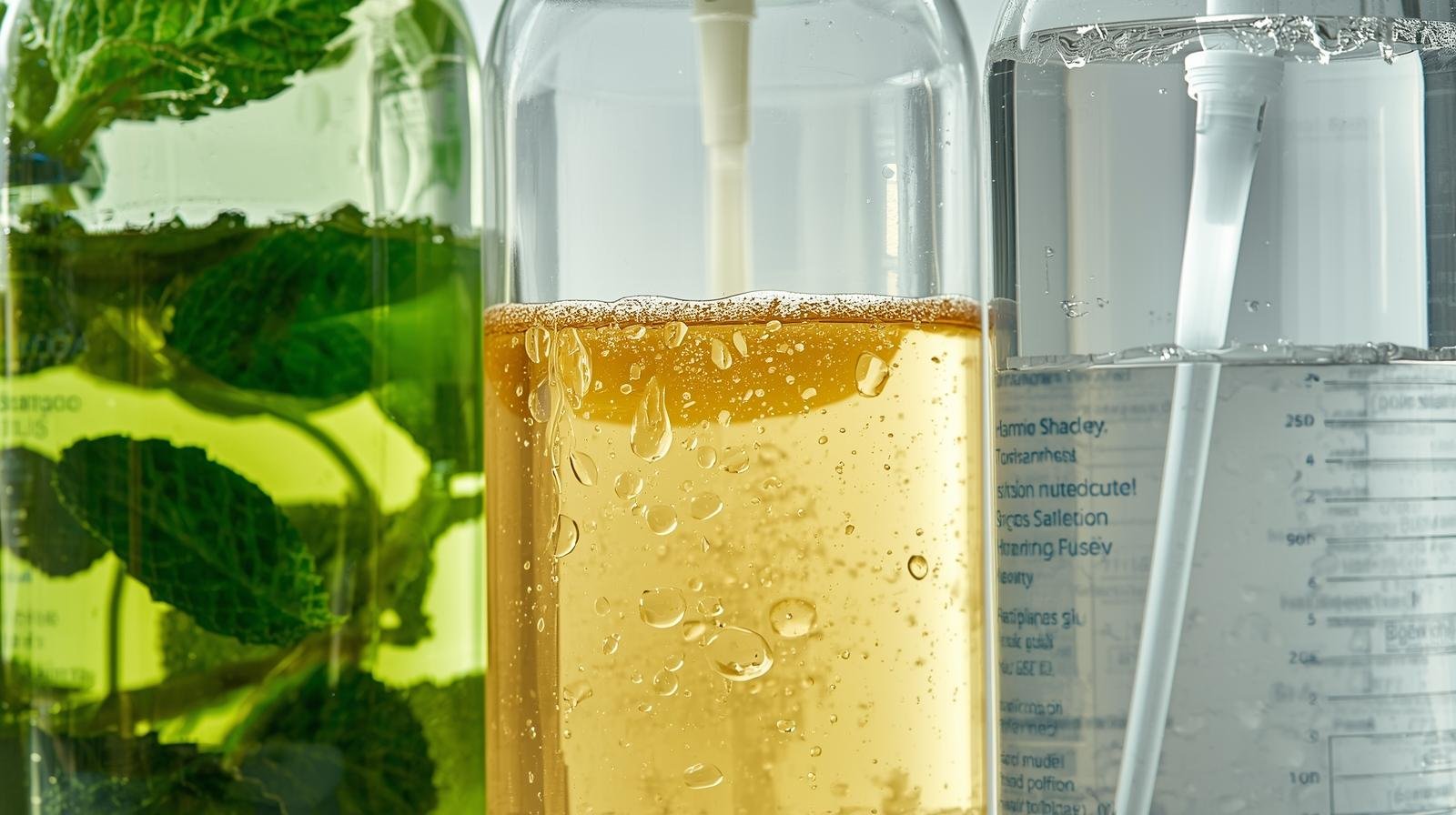 Three cleansers in bottle for feature image
